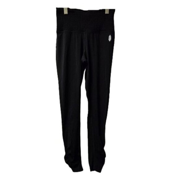 FP Movement by Free People Pants - Free People Movement FP Black Ruched Waist Leggings